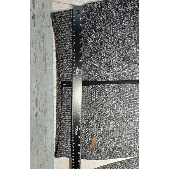 Buffalo David Bitton Sweater Jacket Mens LARGE Knit Gray Fleece Lined GORPCORE - Picture 3 of 9